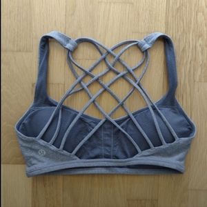 Lululemon Free To Be Bra Grey